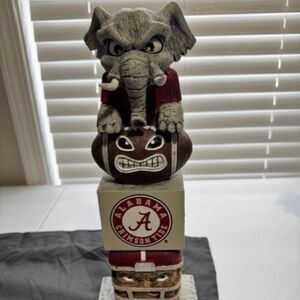 University of Alabama Crimson Tide Tiki Totem Garden Statue Super Fan Item